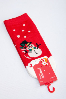 Шкарпетки дитячі новорічні кашемір